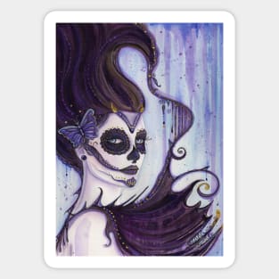 Personal prison day of the dead by Renee Lavoie Sticker